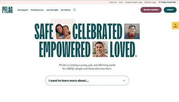 PFLAG - Supporting LGBTQ+ People and Families