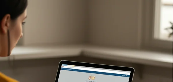 Person reflecting thoughtfully while taking an online sexuality quiz