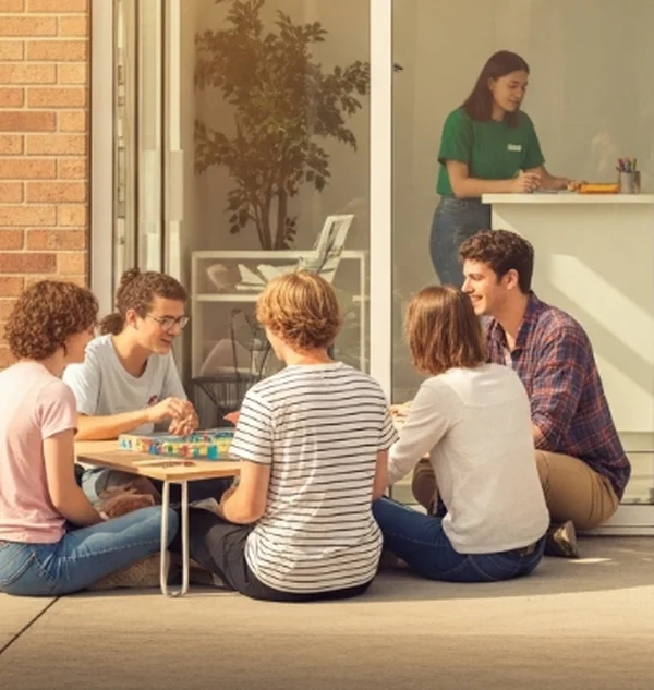 Photo of a welcoming local LGBTQ+ community center
