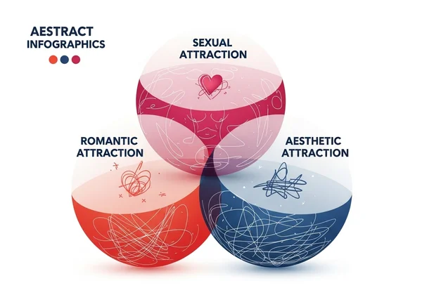 Infographic of different types of attraction